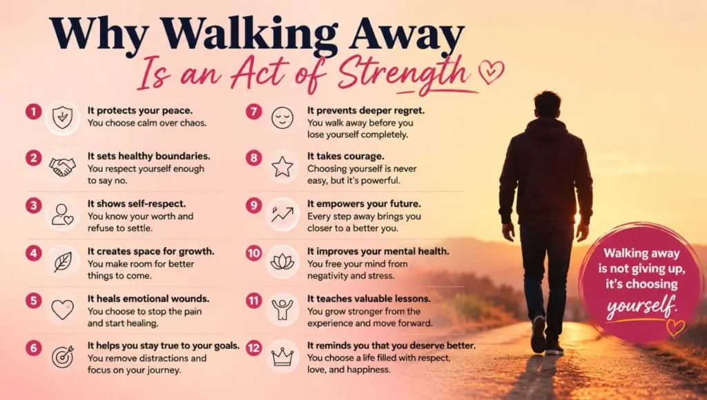 Why Walking Away Is an Act of Strength