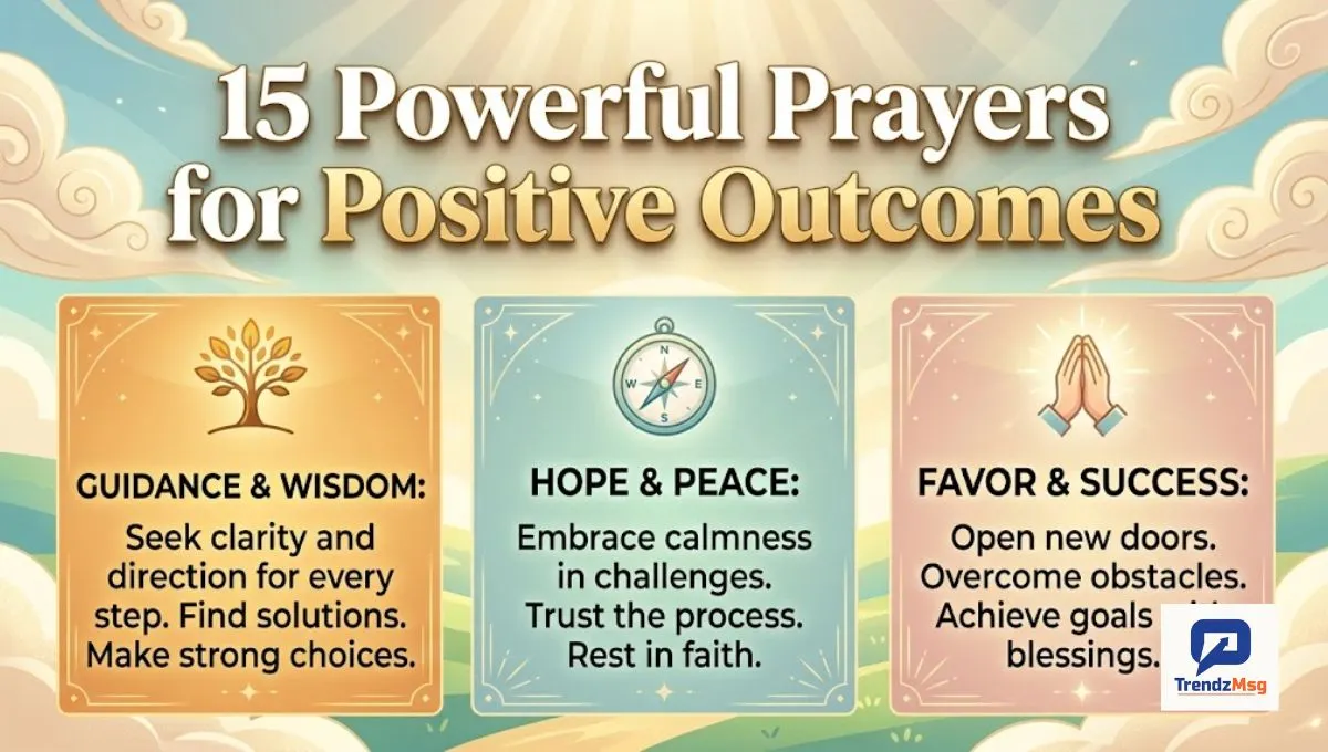 15 Powerful Prayers for Positive Outcomes