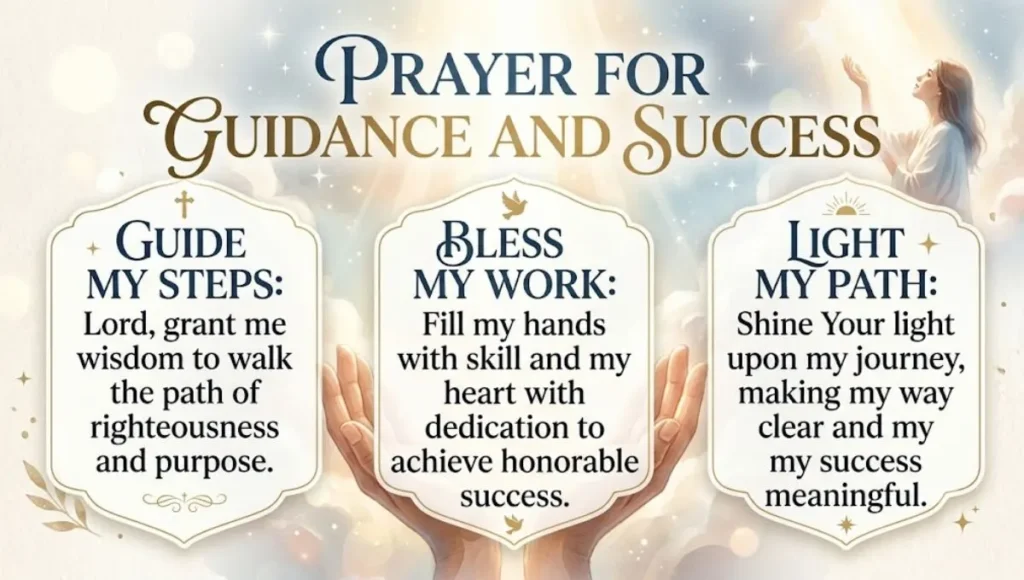 Prayer for Guidance and Success