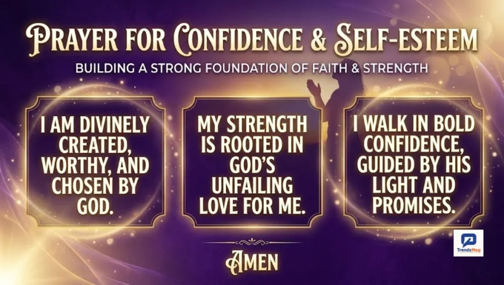 Prayer for Confidence and Self-Esteem - Building a Strong Foundation of Self-Confidence in Him