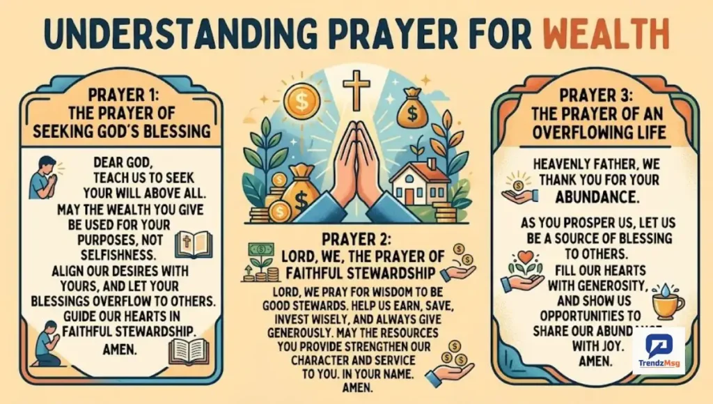 Understanding Prayer for Wealth