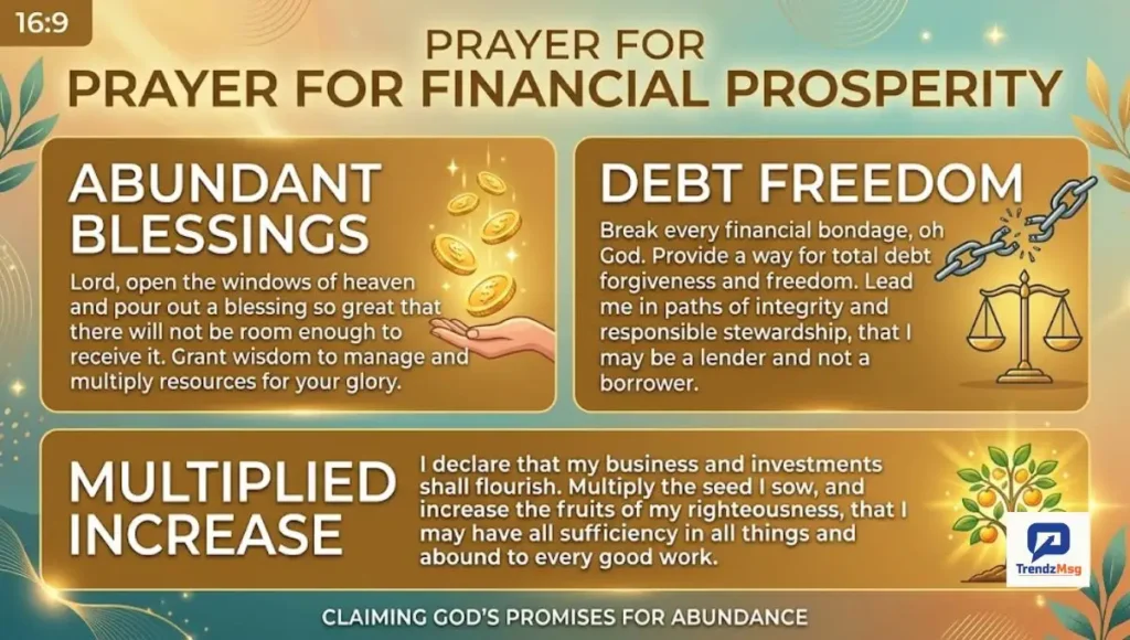 Prayer for Financial Prosperity