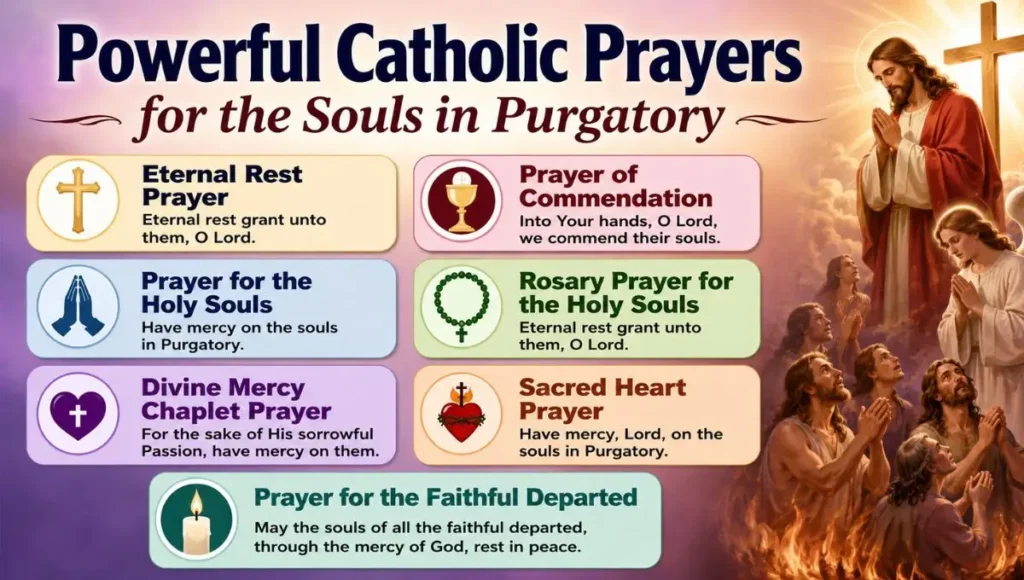 Powerful Catholic Prayers for the Souls in Purgatory