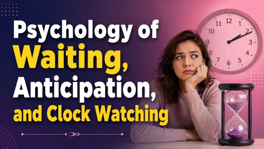 Psychology of Waiting, Anticipation, and Clock Watching