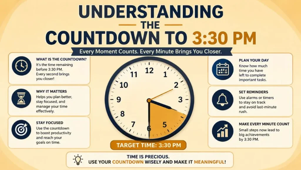 Understanding the Countdown to 3:30 PM